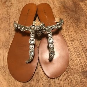 Badgley Mischka Crystal Sandals